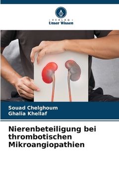 portada Nierenbeteiligung bei thrombotischen Mikroangiopathien (en Alemán)