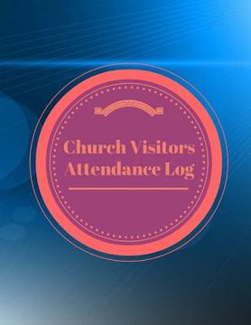 portada Church Visitors Attendance Log (en Inglés)