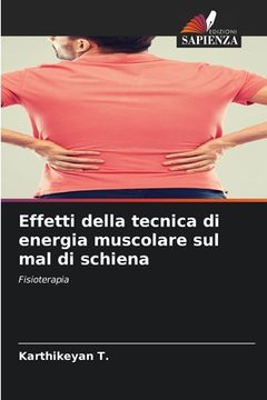 portada Effetti della tecnica di energia muscolare sul mal di schiena (in Italian)