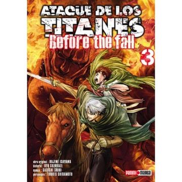 portada Attack on Titan Before the Fall n. 3 (in Spanish)