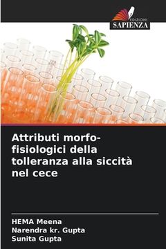 portada Attributi morfo-fisiologici della tolleranza alla siccità nel cece (en Italiano)