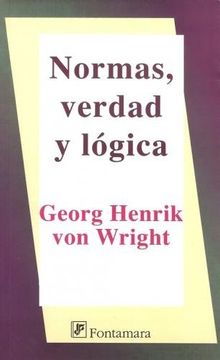 portada Normas, Verdad y Lógica (in Spanish)