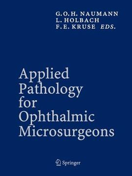 portada applied pathology for ophthalmic microsurgeons (en Inglés)