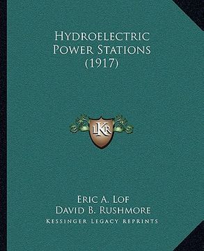 portada hydroelectric power stations (1917) (en Inglés)