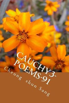 portada Cauchy3-Poems-91: Sirvente (in English)