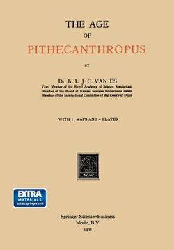 portada The Age of Pithecanthropus (in English)