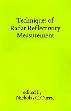 portada techniques of radar reflectivity measurement (en Inglés)