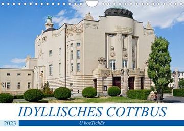 portada Idyllisches Cottbus (Wandkalender 2023 din a4 Quer) (en Alemán)