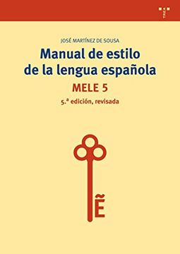portada Manual de Estilo de la Lengua Española 5ª Mele 5