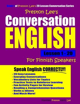 portada Preston Lee's Conversation English For Finnish Speakers Lesson 1 - 20 (en Inglés)