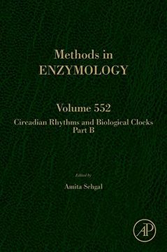 portada Circadian Rhythms and Biological Clocks Part b, Volume 552 (Methods in Enzymology) (en Inglés)