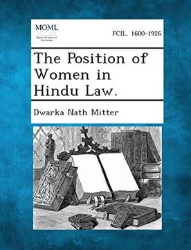 portada The Position of Women in Hindu Law. (in English)