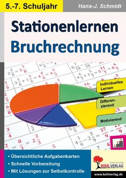 portada Stationenlernen Bruchrechnung (en Alemán)