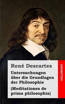 portada Untersuchungen über die Grundlagen der Philosophie (in German)