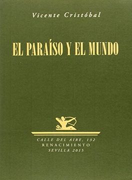 portada El paraíso y el mundo. Poesía. (in Spanish)