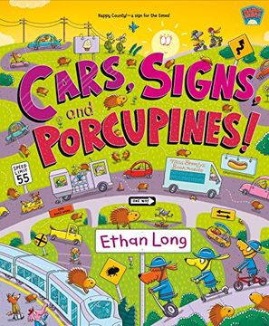 portada Cars, Signs, and Porcupines: Happy County Book 3 (en Inglés)