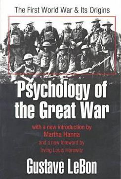 portada psychology of the great war: the first world war and its origins (en Inglés)