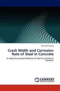 portada crack width and corrosion rate of steel in concrete (en Inglés)