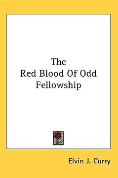 portada the red blood of odd fellowship (en Inglés)