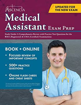 portada Medical Assistant Exam Prep Study Guide: A Comprehensive Review With Practice Test Questions for the rma (Registered) & cma (Certified) Examinations (en Inglés)