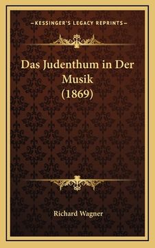 portada Das Judenthum in Der Musik (1869) (en Alemán)