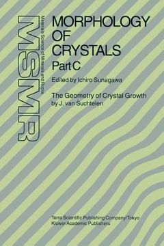 portada morphology of crystals (en Inglés)