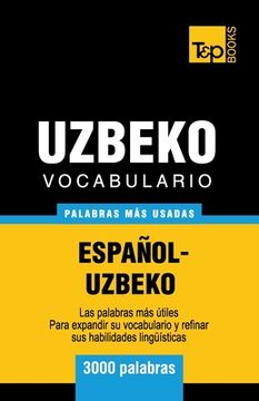 portada Vocabulario español-uzbeco - 3000 palabras más usadas