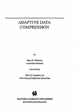 portada adaptive data compression (en Inglés)