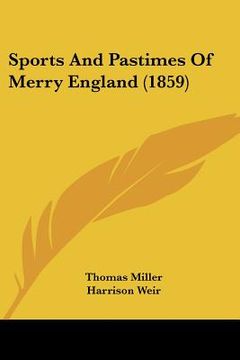 portada sports and pastimes of merry england (1859) (en Inglés)