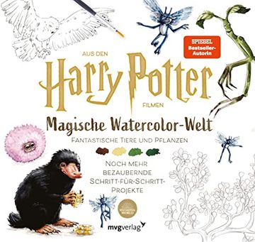 portada Magische Watercolor-Welt - Fantastische Tiere und Pflanzen (in German)