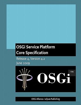 portada osgi service platform (en Inglés)