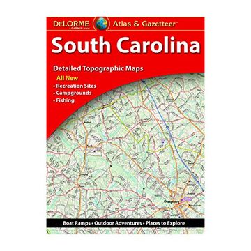 portada Delorme South Carolina Atlas and Gazetteer: De09 (Delorme Atlas & Gazeteer)
