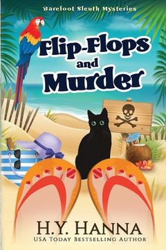 portada Flip-Flops and Murder (LARGE PRINT): Barefoot Sleuth Mysteries - Book 1 