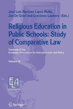portada Religious Education in Public Schools: Study of Comparative Law (in English)