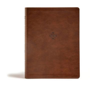 portada CSB Life Connections Study Bible, Brown Leathertouch, Indexed (en Inglés)