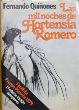 portada Las mil Noches de Hortensia Romero