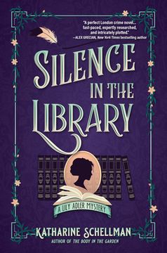 portada Silence in the Library (Lily Adler Mystery, a) (in English)