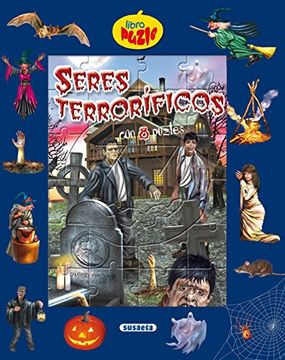 portada Seres Terroríficos (Libro Puzle) (in Spanish)