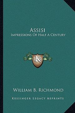portada assisi: impressions of half a century (en Inglés)