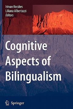 portada cognitive aspects of bilingualism (en Inglés)