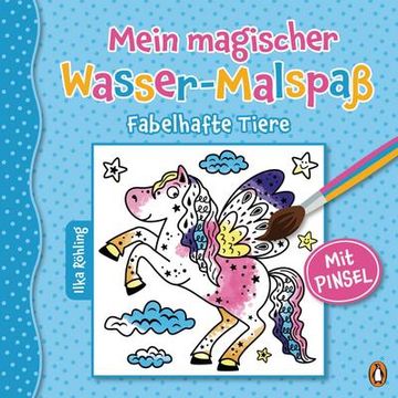 portada Mein Magischer Wasser-Malspaß - Fabelhafte Tiere (en Alemán)