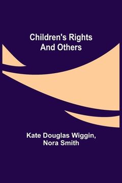 portada Children's Rights and Others (en Inglés)