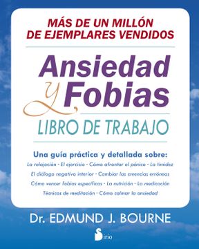 portada Ansiedad y Fobias. Libro de Trabajo (in Spanish)