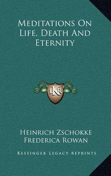 portada meditations on life, death and eternity (in English)