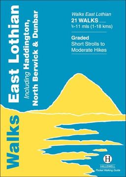 portada Walks East Lothian (Hallewell Pocket Walking Guides) (en Inglés)