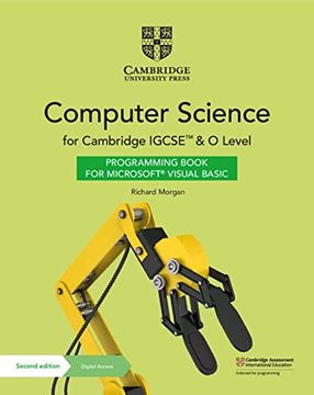 portada Cambridge Igcse(tm) and O Level Computer Science Programming Book for Microsoft(r) Visual Basic with Digital Access (2 Years) (en Inglés)