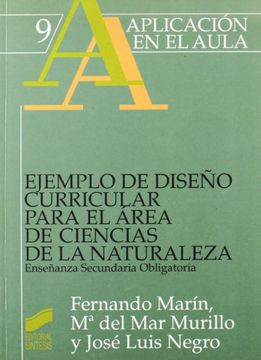 portada Ejemplo de Diseo Curricular Para El Area CS. Nat (Paperback) (in Spanish)