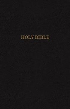 portada KJV, Thinline Reference Bible, Bonded Leather, Black, Red Letter Edition, Comfort Print (en Inglés)