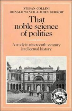 portada That Noble Science of Politics Paperback: A Study in Nineteenth-Century Intellectual History: 0 (Cambridge Paperback Library) 