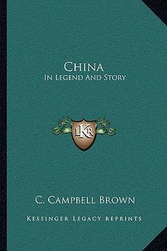 portada china: in legend and story (en Inglés)